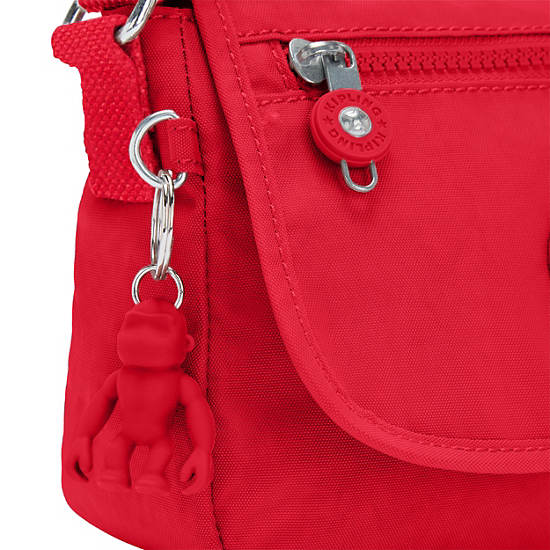 Kipling Sabian Crossbody Mini Çanta Bordo | TR 1872BE